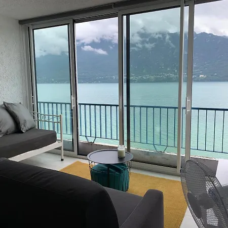 Le Lamartine, Vue Magnifique Face Au Lac Du Bourget Aix-les-Bains Exterior photo